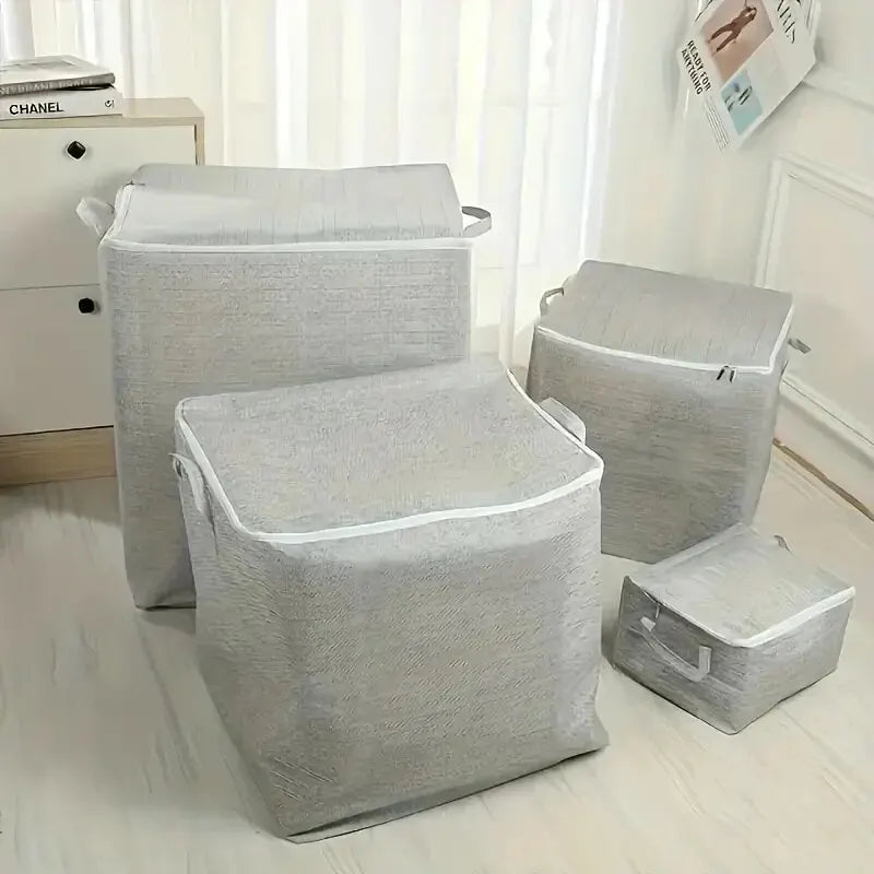 Large Capacity Non-Woven Clothes & Quilt Storage Bag
