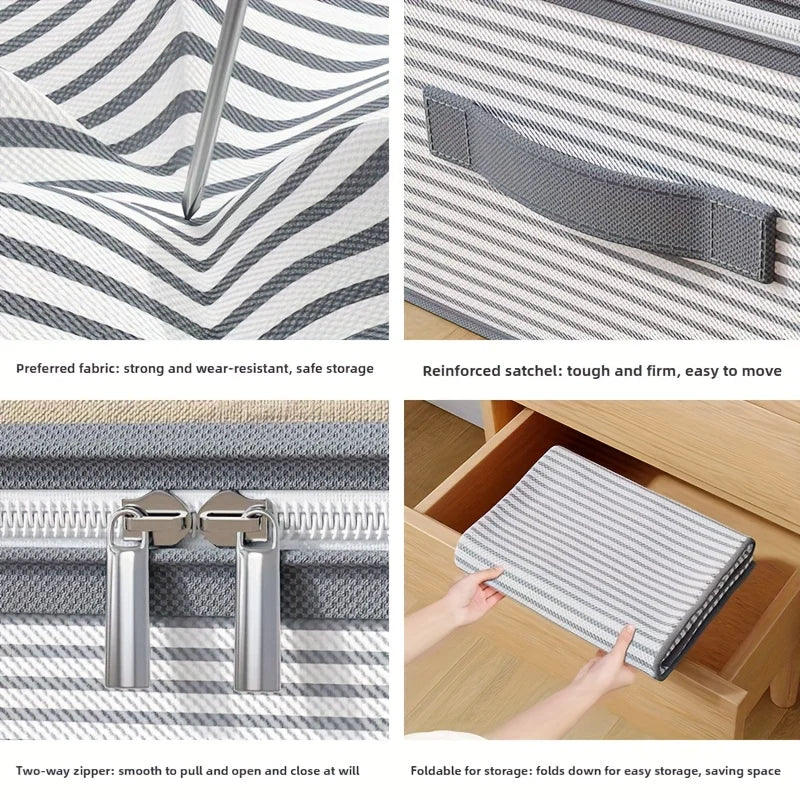 Large Clothes Storage Bag With Clear Window