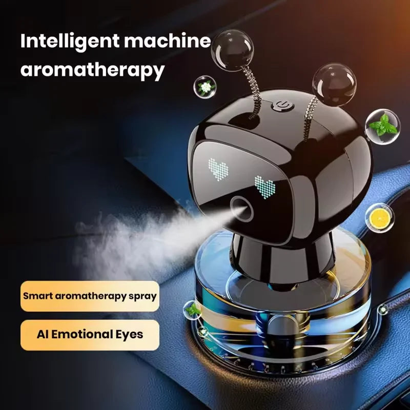 Smart Car Air Freshener – Rechargeable Aroma Diffuser