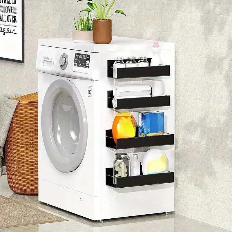 Magnetic Storage Shelves for Fridge and Washer Sides