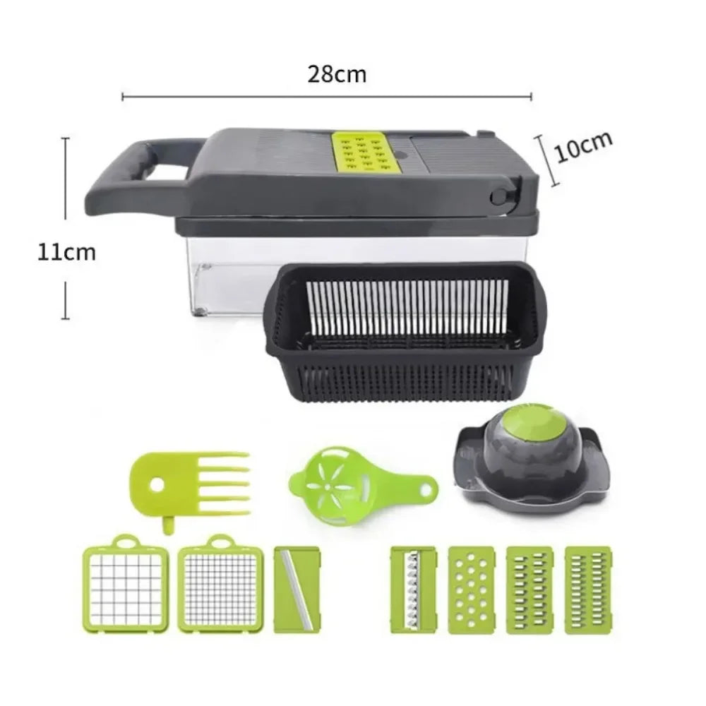 Multifunction Vegetable Chopper And Slicer – Easy-Clean