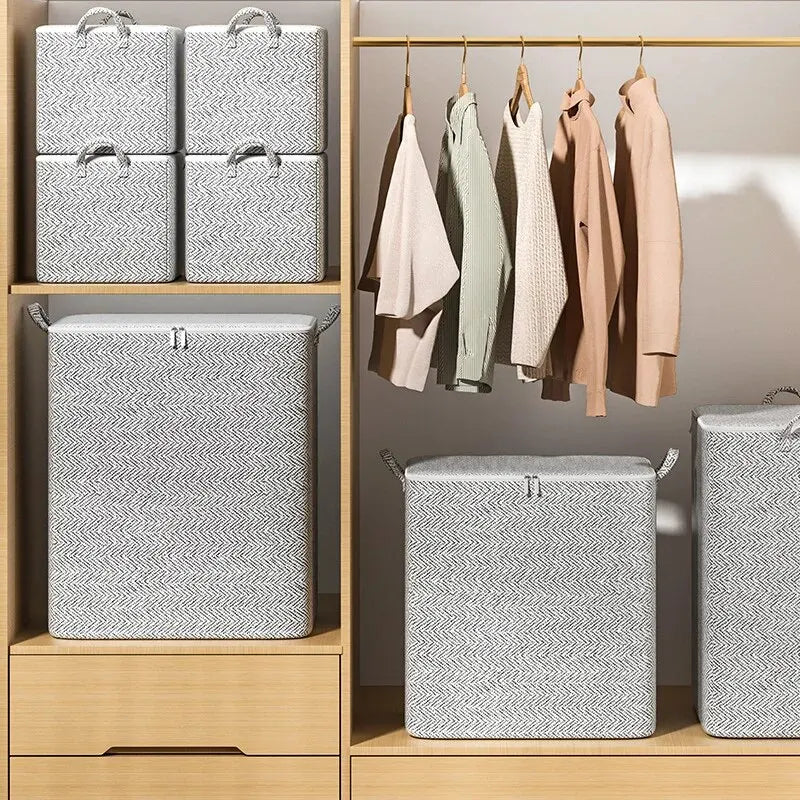Large Capacity Non-Woven Clothes & Quilt Storage Bag