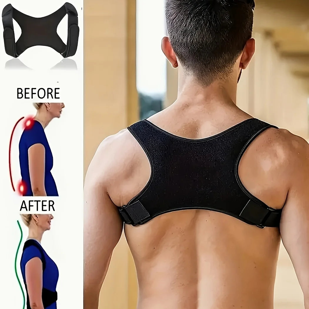 Adjustable Posture Corrector Back Brace for Spine Support