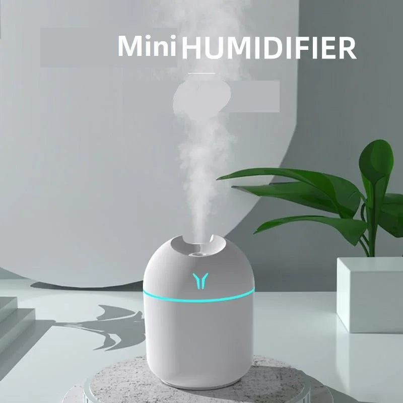 USB Mini Air Humidifier And Aromatherapy Diffuser 250 ml