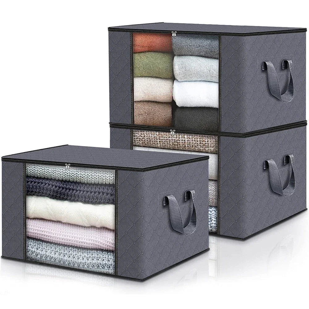 Household Quilt And Clothing Storage Organizer Box