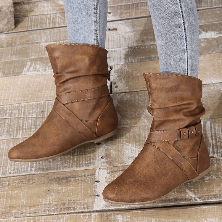 Cowboy Mid-Calf Boots