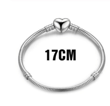 S925 Silver Smooth Cufflinks Bracelet