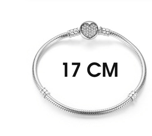 S925 Silver Smooth Cufflinks Bracelet