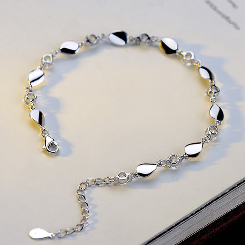 925 Sterling Silver Diamond Bracelet