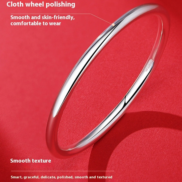 Pure Silver 9999 Glossy Bracelet