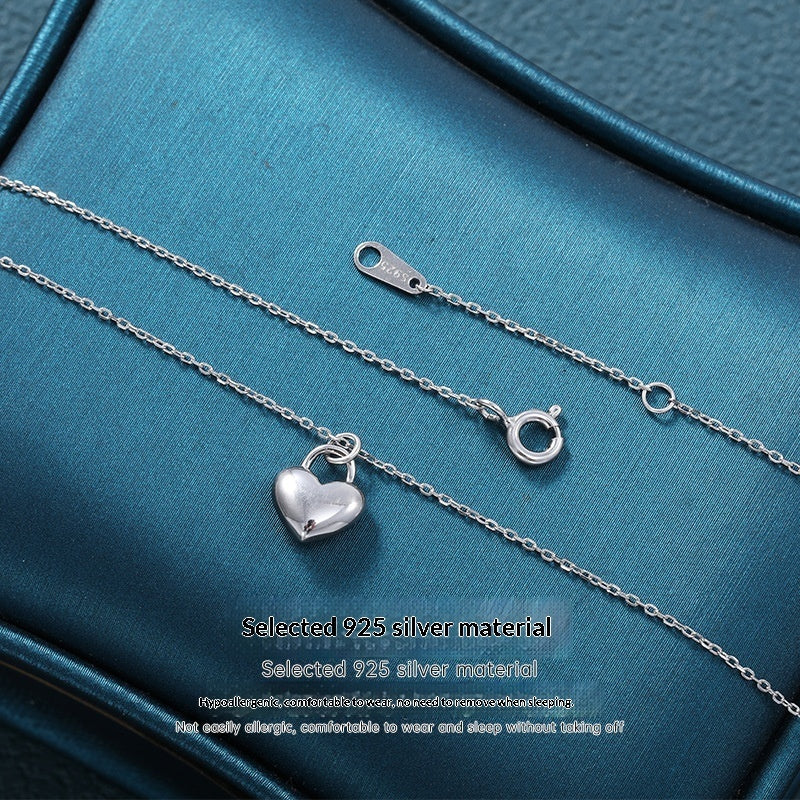 Heart Silver Pendant Necklace