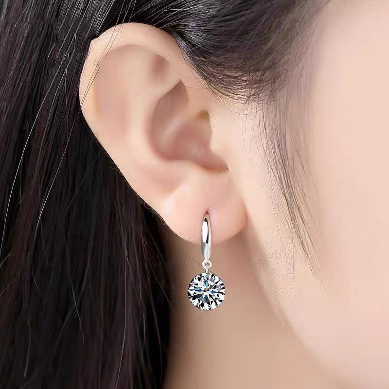 Korean Style S925 Silver Earrings