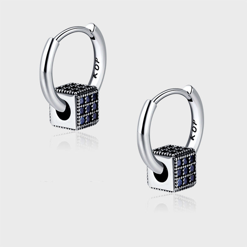 S925 Sterling Silver Spinel Earrings
