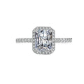 S925 Moissanite Silver Ring