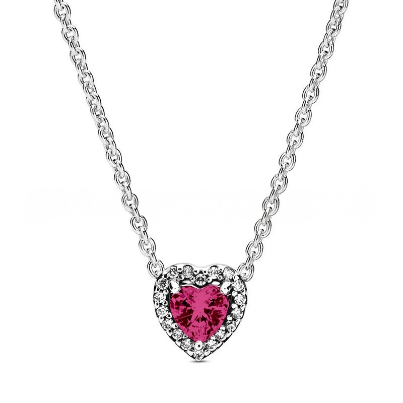 Love Silver Necklace S925