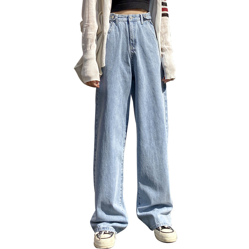 Wide-Leg Vertical Fit Jeans Pants