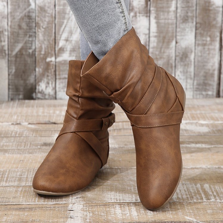 Cowboy Mid-Calf Boots