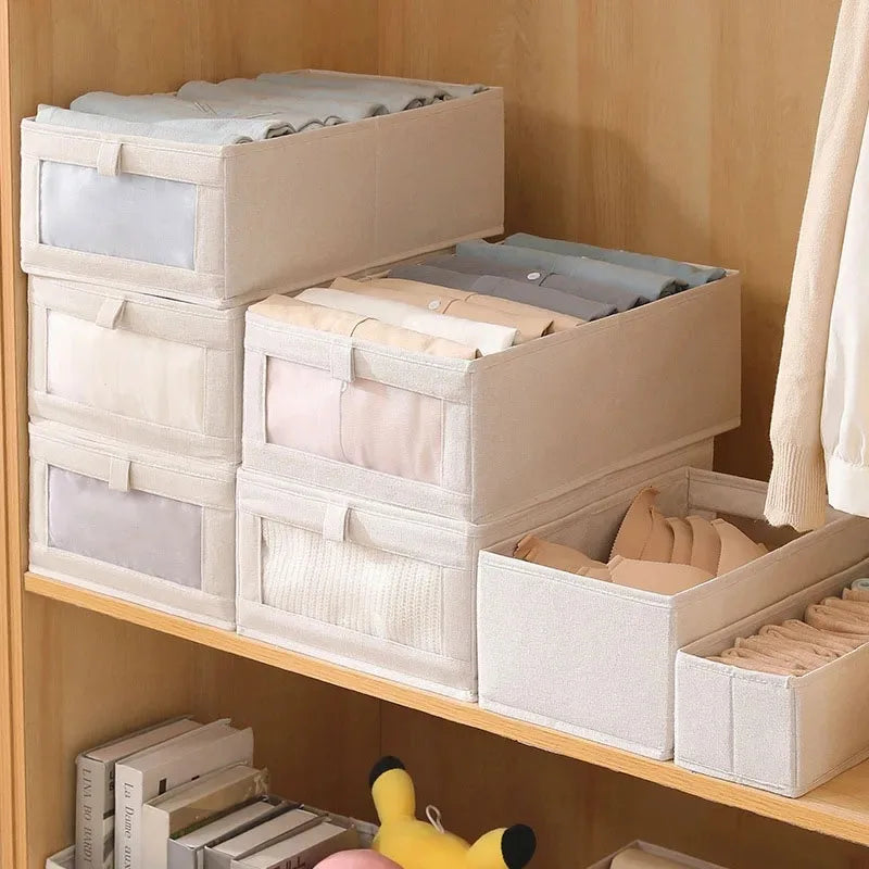 Oxford Fabric Pants Storage Box for Wardrobe Drawers