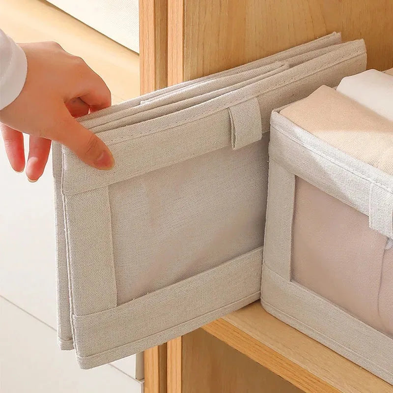 Oxford Fabric Pants Storage Box for Wardrobe Drawers