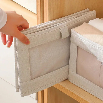 Oxford Fabric Pants Storage Box for Wardrobe Drawers