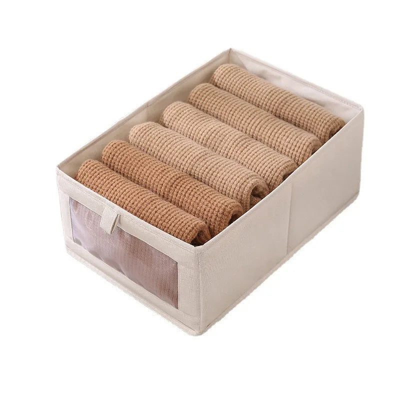 Oxford Fabric Pants Storage Box for Wardrobe Drawers