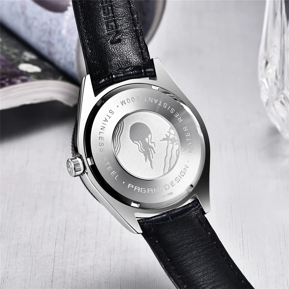 Men’s Quartz Dive Watch Sapphire Crystal 200m Waterproof