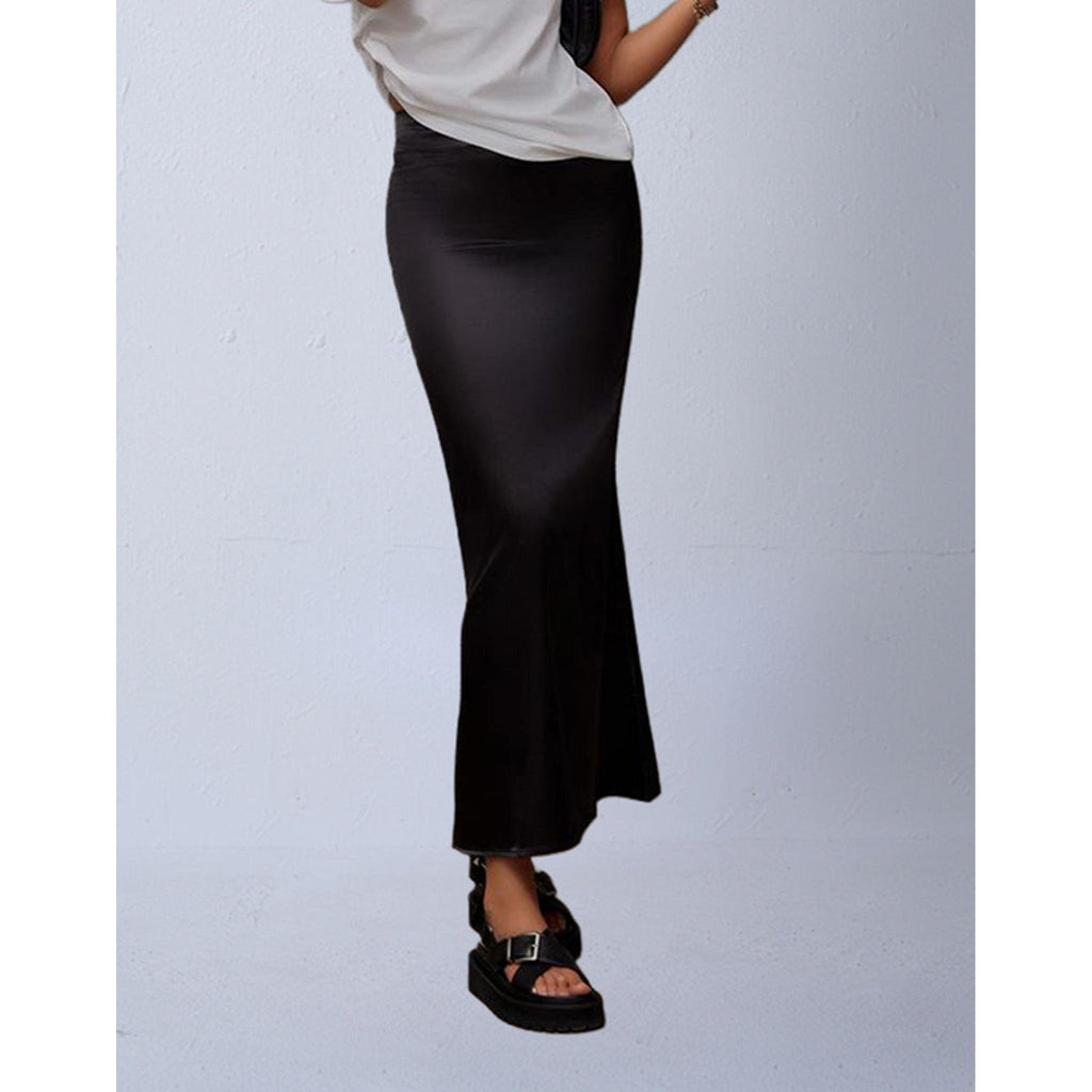Horizon Essentials | Autumn Satin Premium Mermaid Skirt