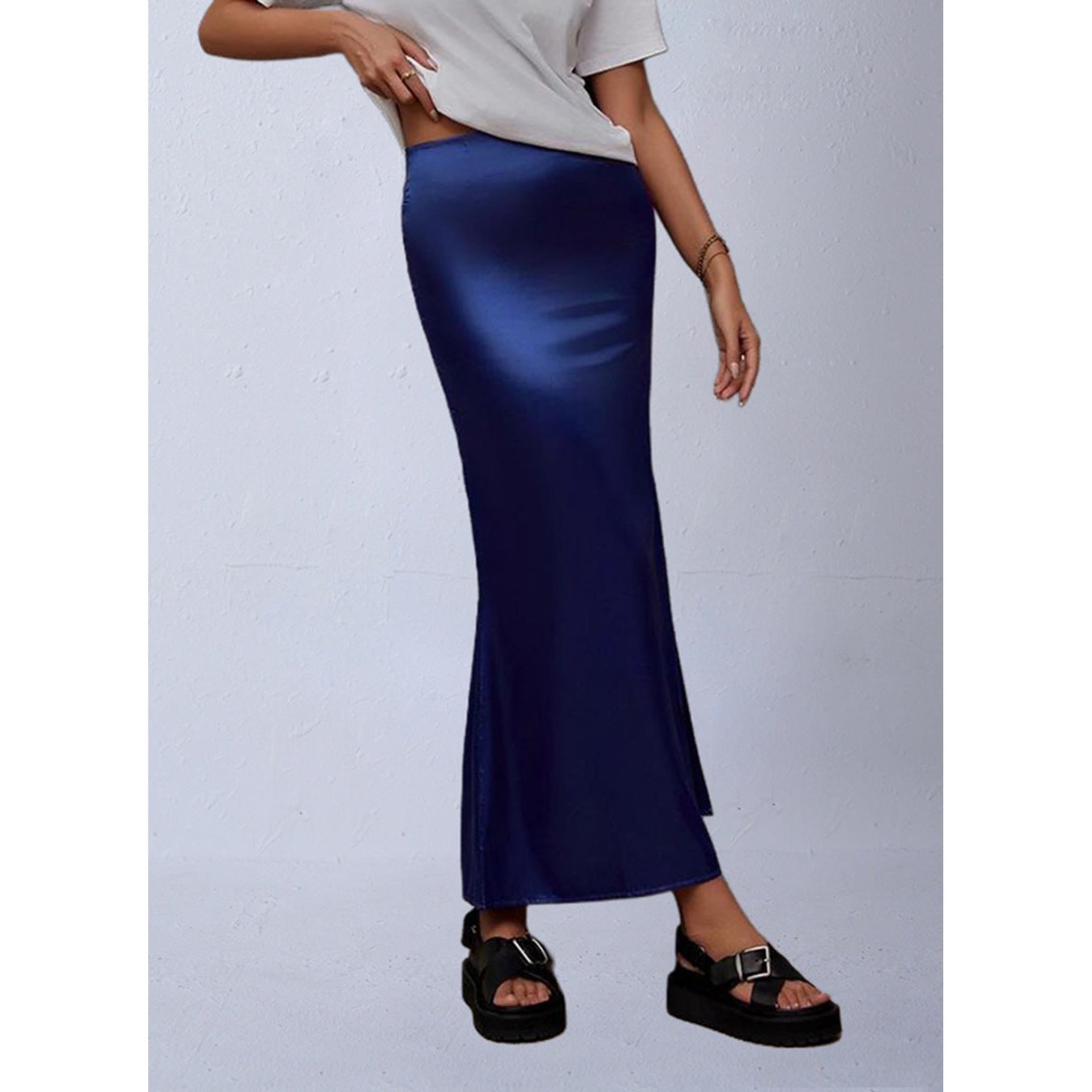 Horizon Essentials | Autumn Satin Premium Mermaid Skirt