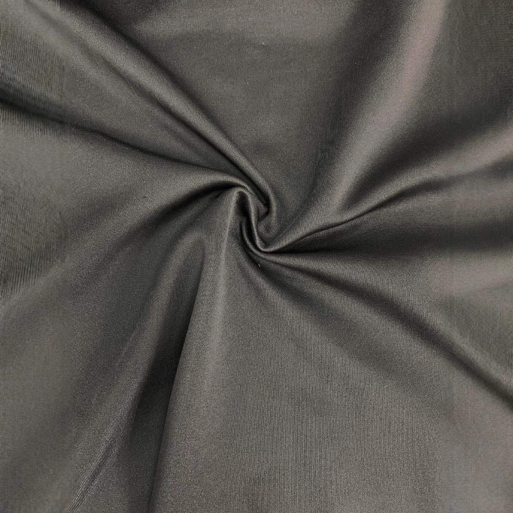 Horizon Essentials | Black One-Shoulder Slit Dress