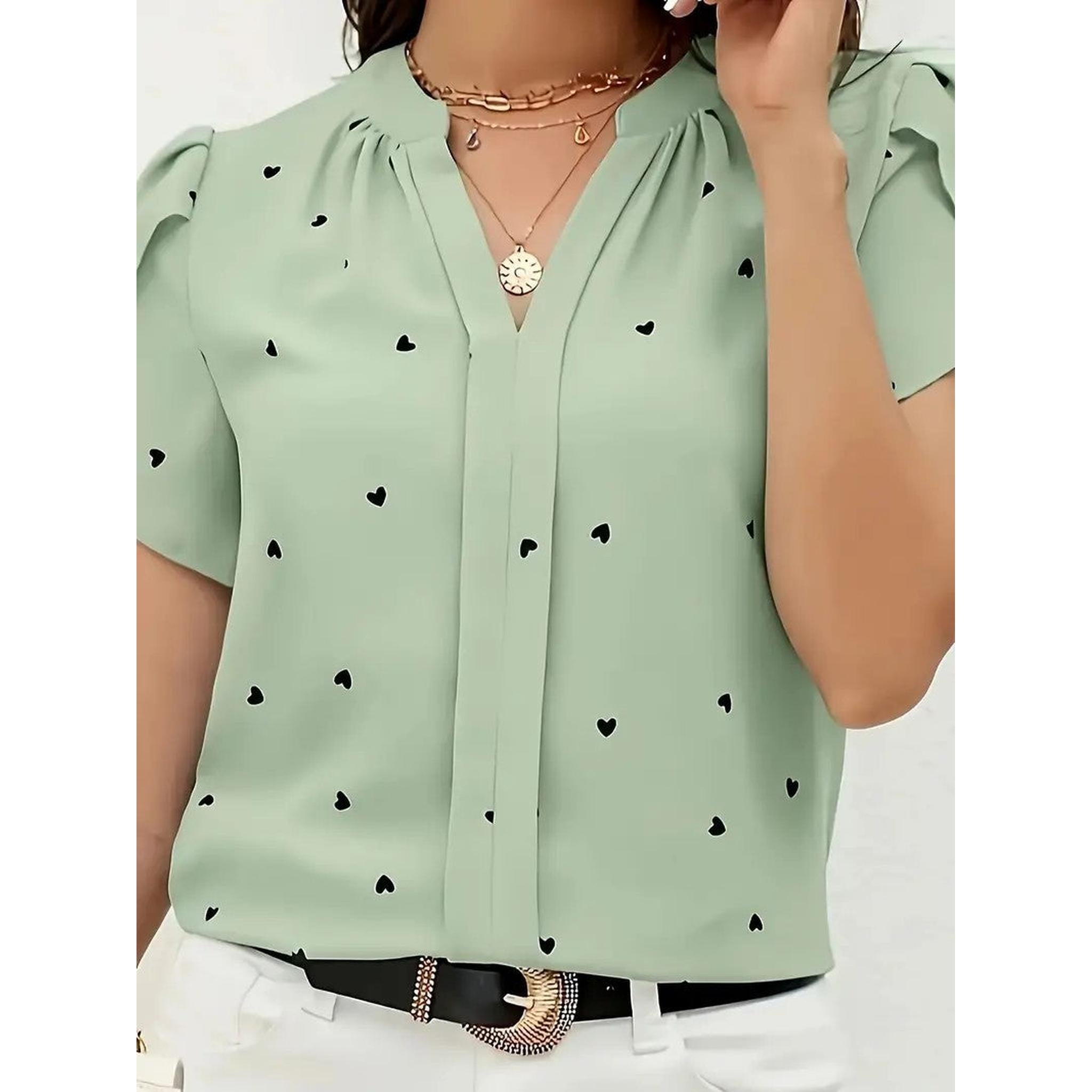 Horizon Essentials | Casual Autumn Short Sleeve Top