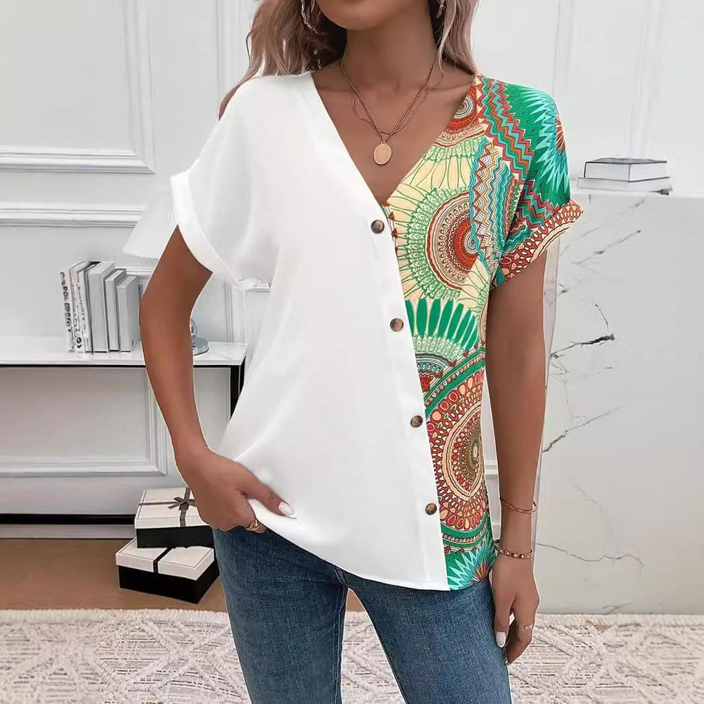 Horizon Essentials | Casual Autumn Short Sleeve Top