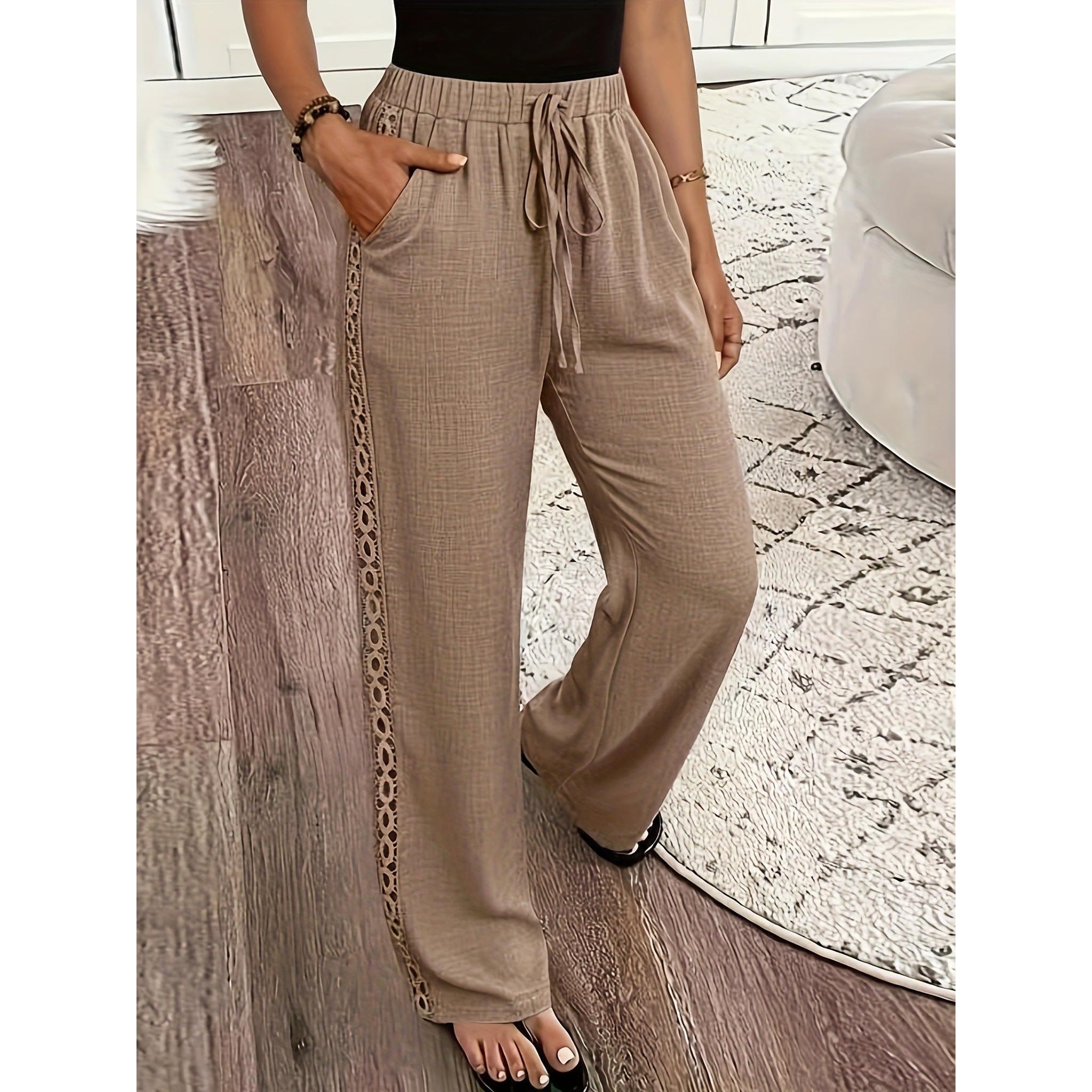 Horizon Essentials | Casual Long Pants with Slanted Pockets