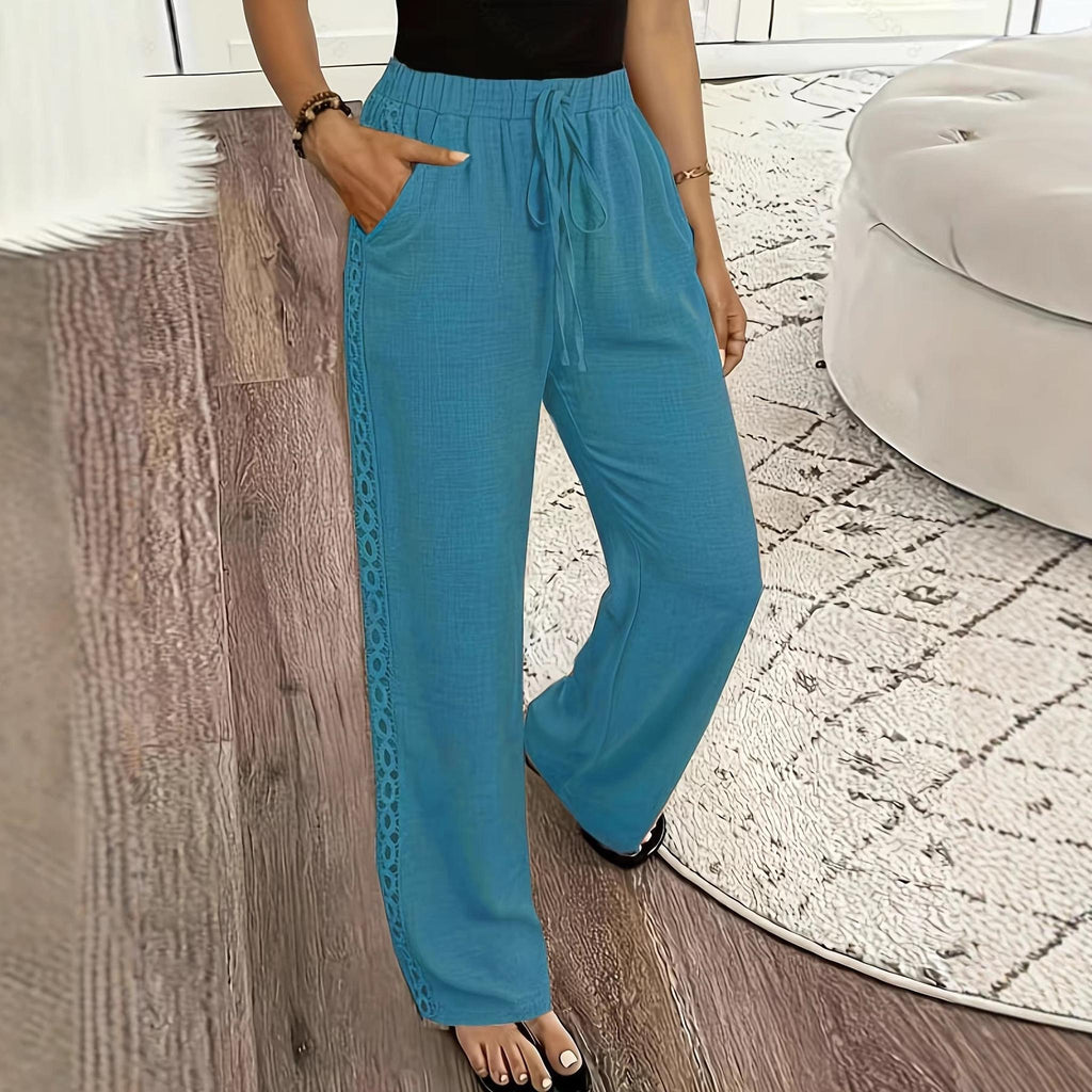 Horizon Essentials | Casual Long Pants with Slanted Pockets