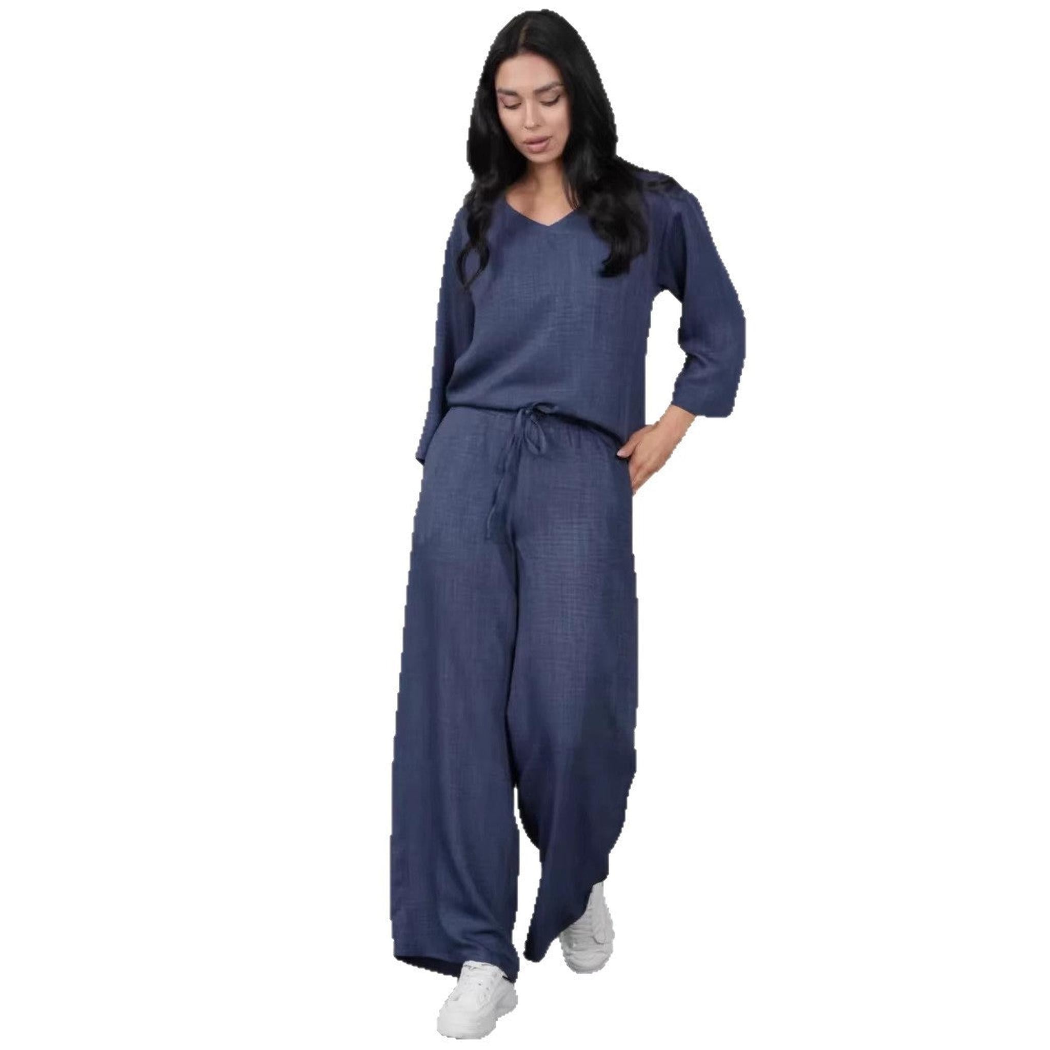 Horizon Essentials | Casual Two-Piece Wide-Leg Set