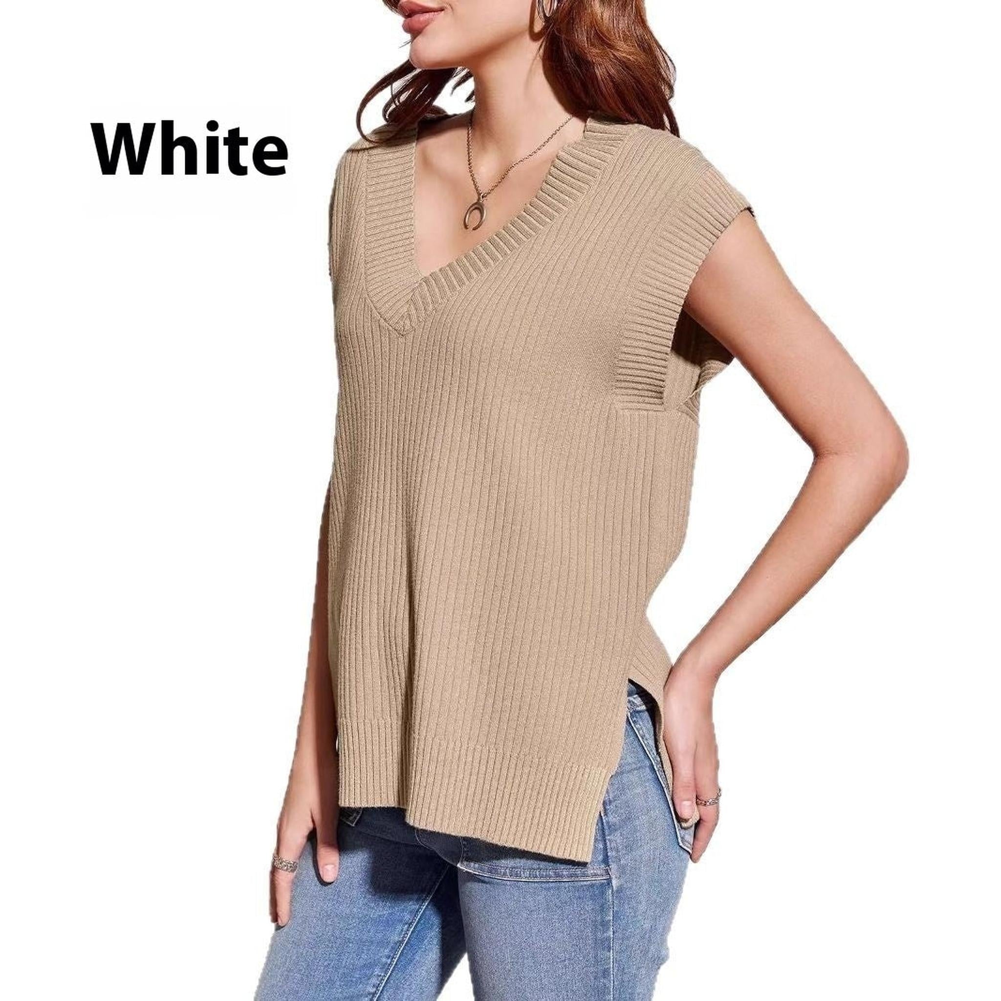 Horizon Essentials | Casual V-neck Loose Pullover Vest
