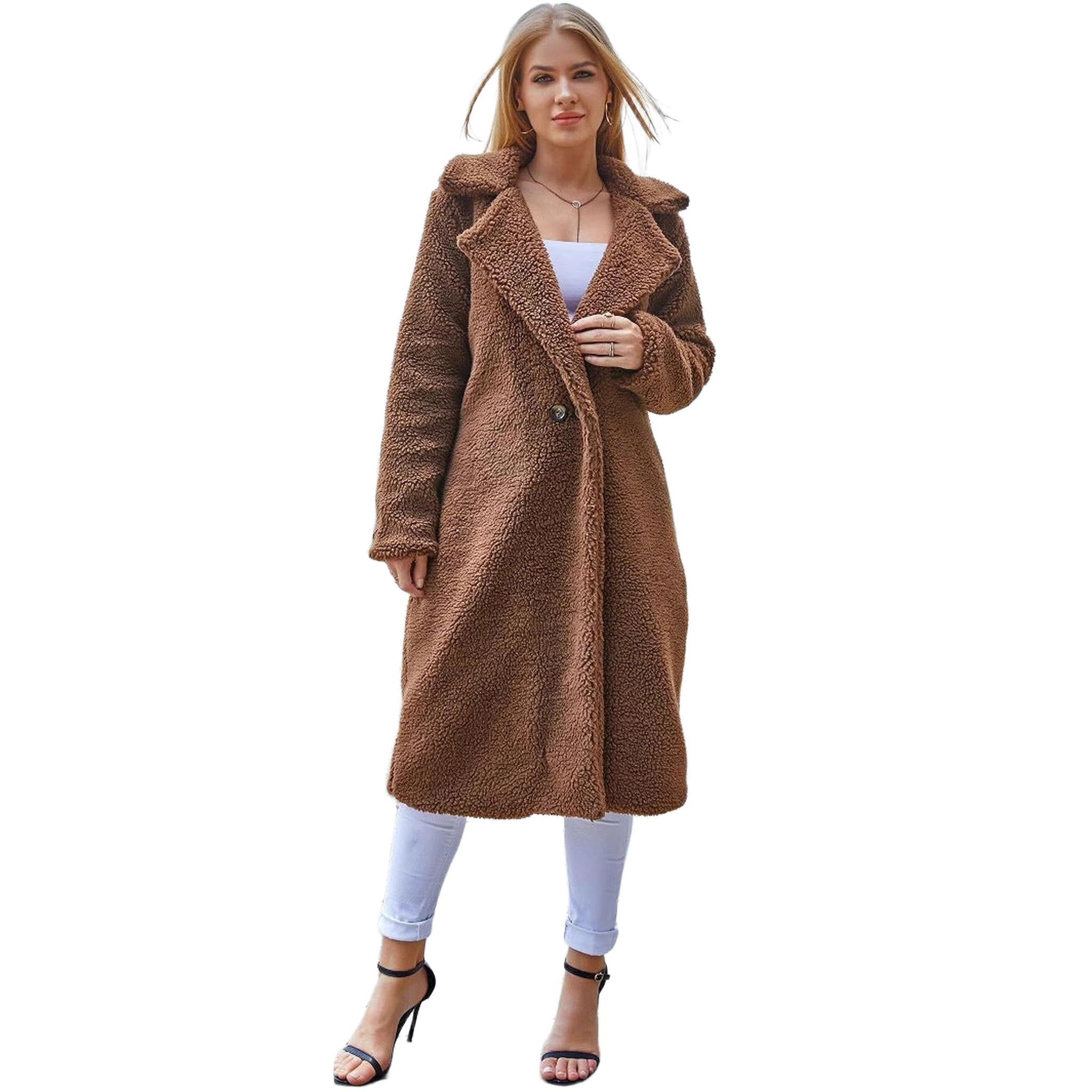 Horizon Essentials | Coffee Brown Premium Long Sleeve Coat