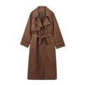 Horizon Essentials | Double-Button Premium Lapel Trench Coat