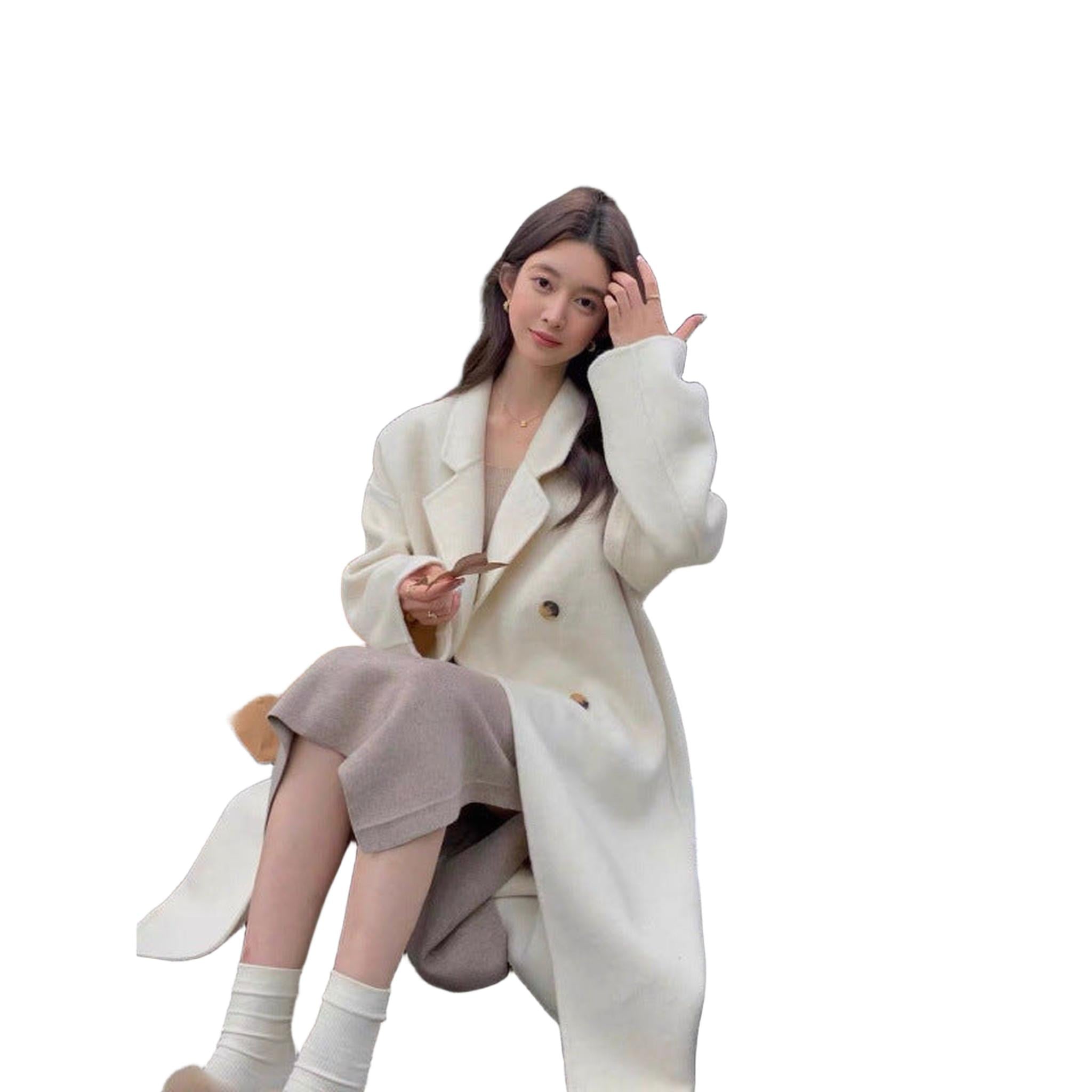 Horizon Essentials | Double-Faced Wool Polyester Coat