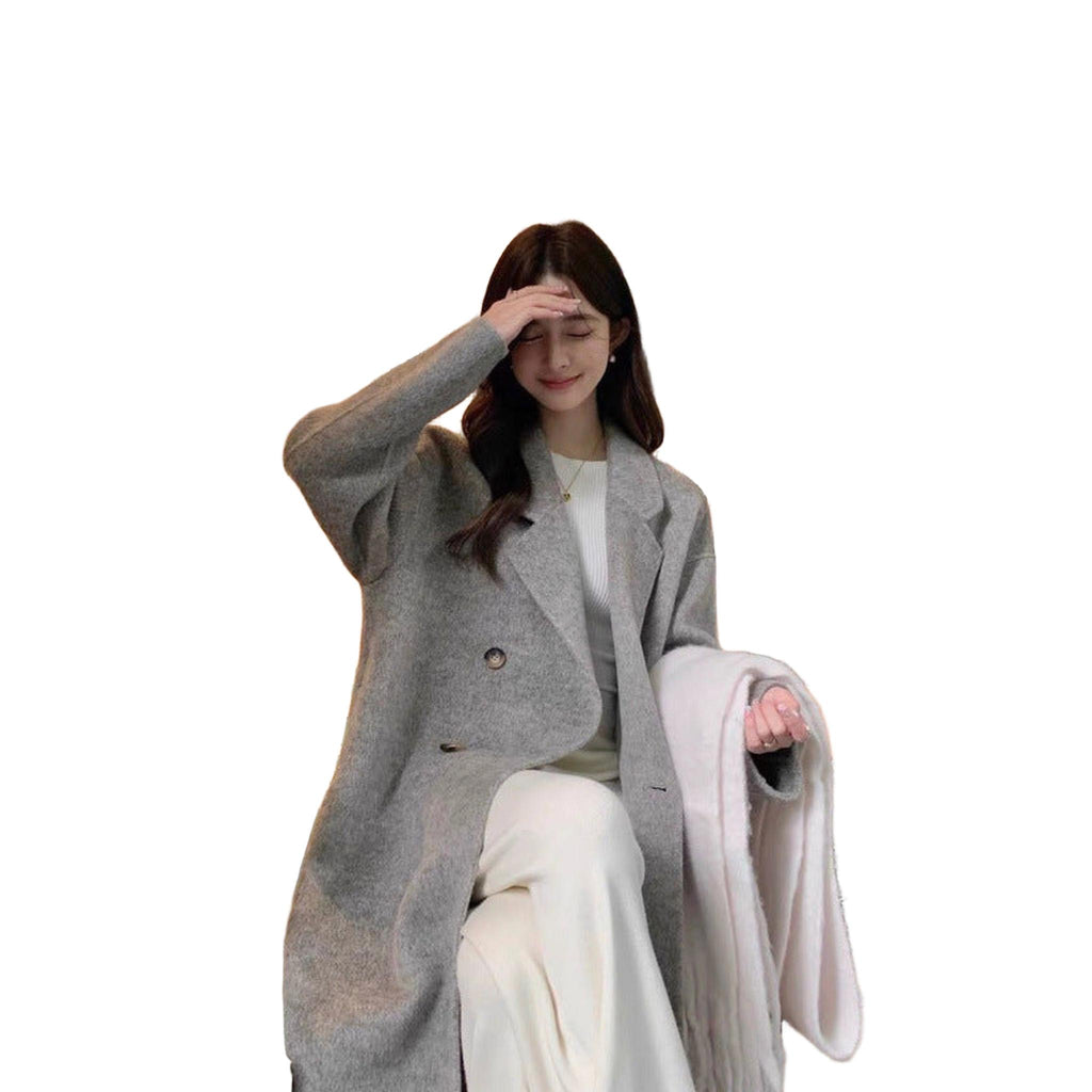 Horizon Essentials | Double-Faced Wool Polyester Coat