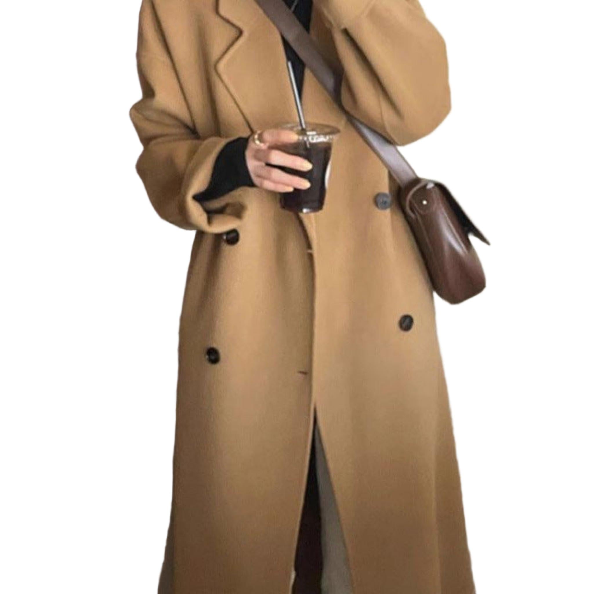 Horizon Essentials | Double-Faced Wool Polyester Coat