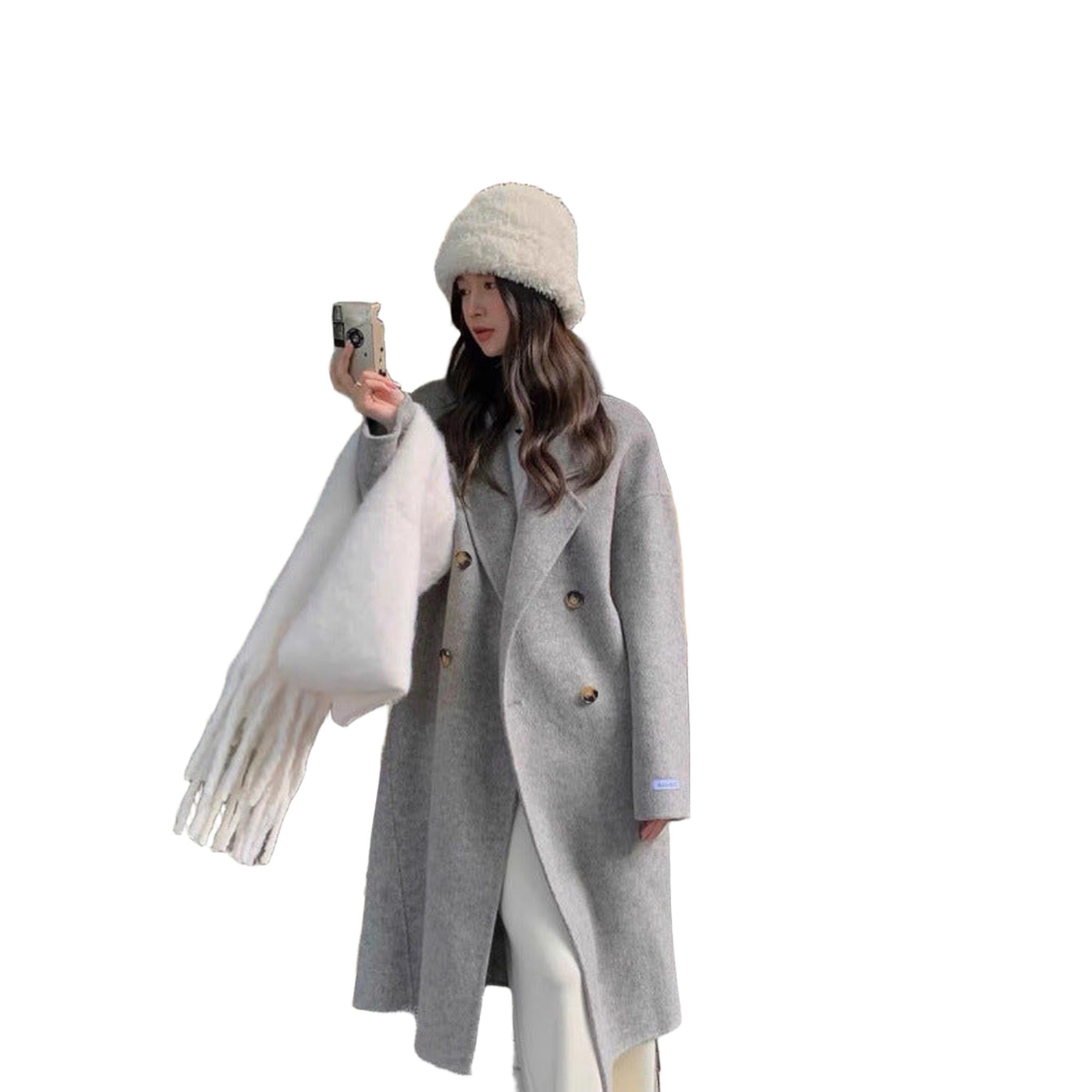 Horizon Essentials | Double-Faced Wool Polyester Coat