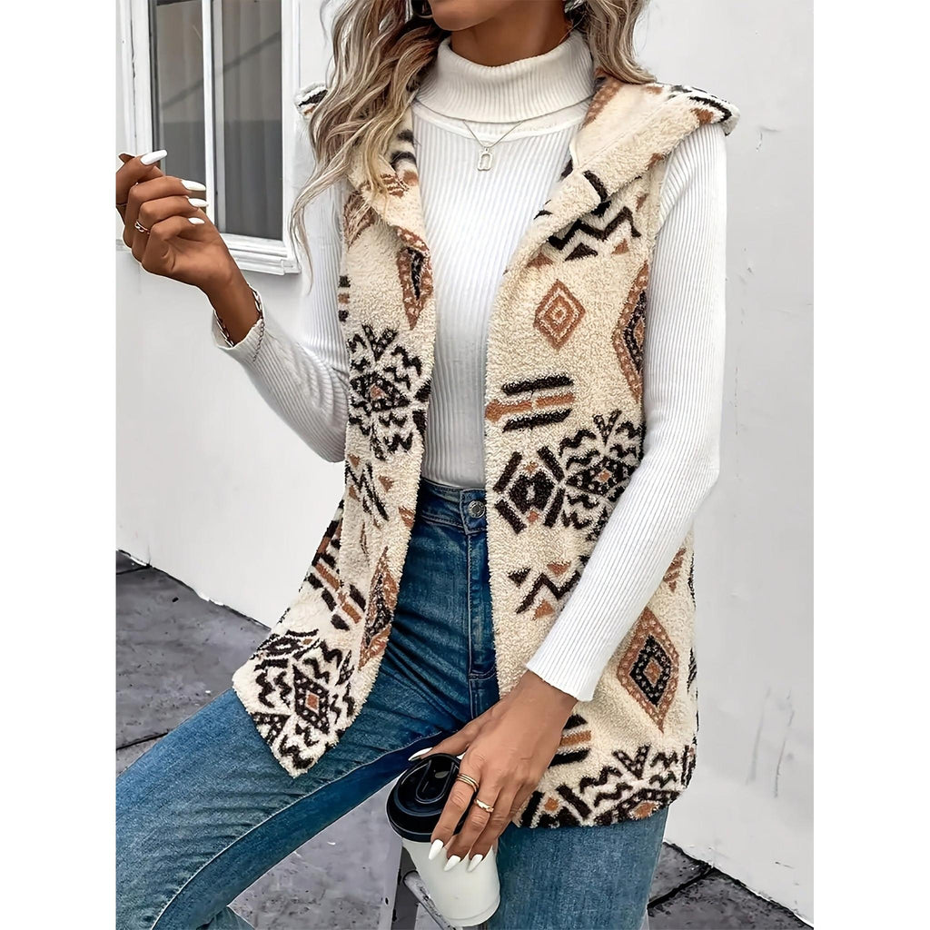 Horizon Essentials | Double-Sided Printed Women's Vest