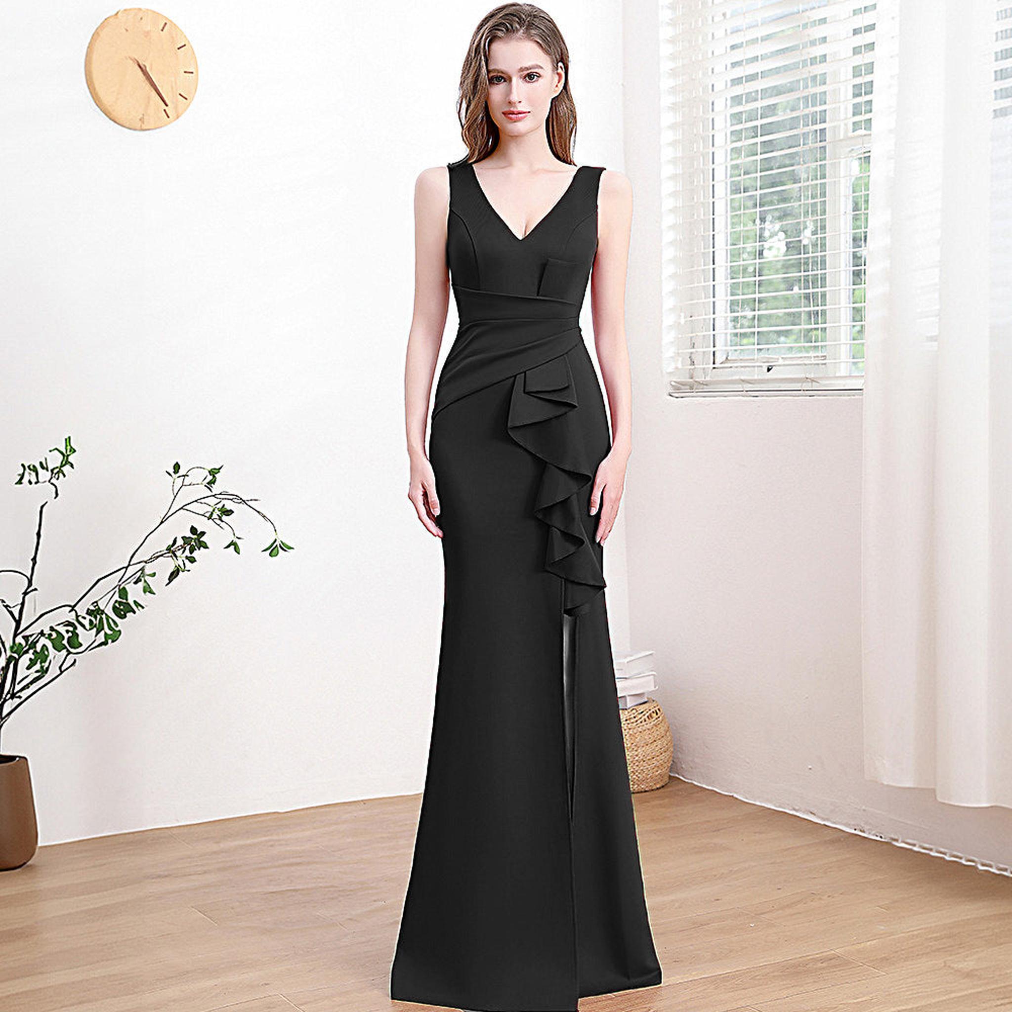 Horizon Essentials | Elegant Light Luxury Evening Gown