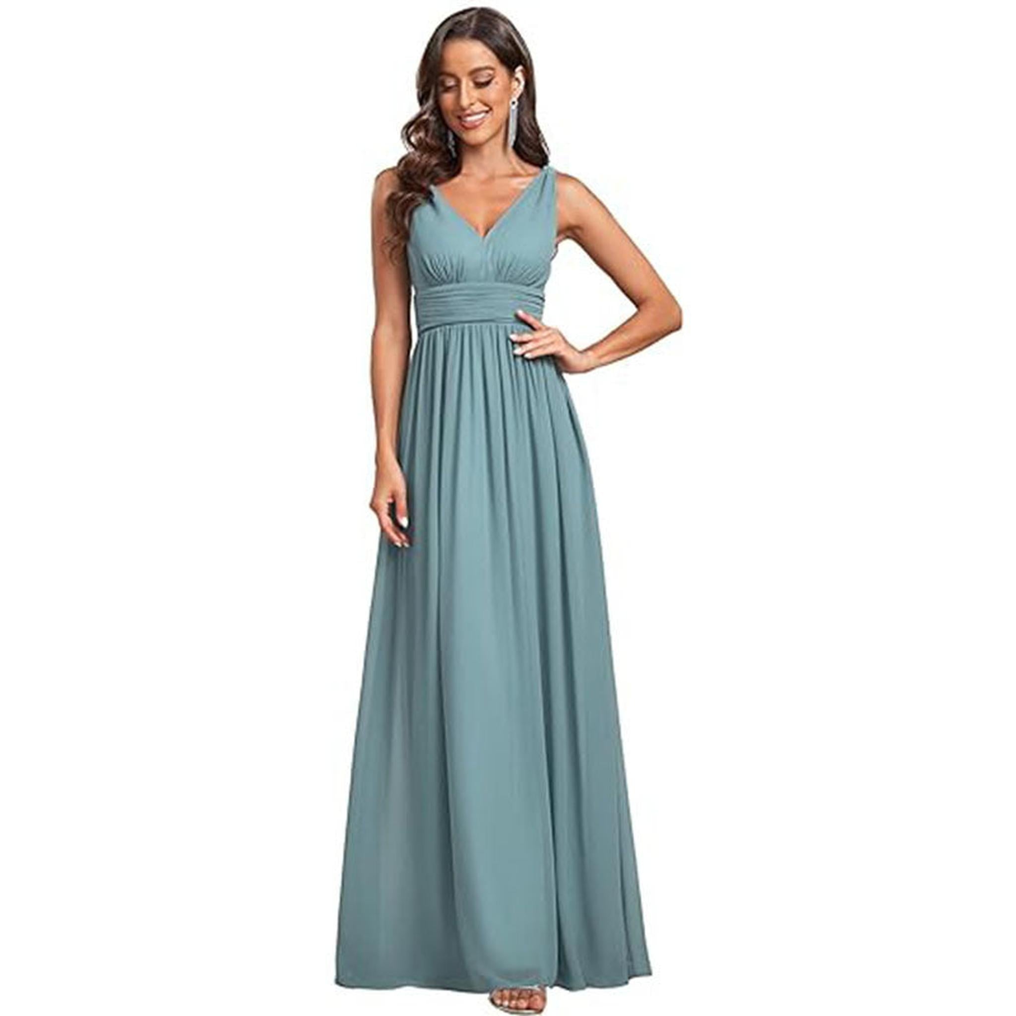 Horizon Essentials | Elegant Sleeveless Chiffon Maxi Dress