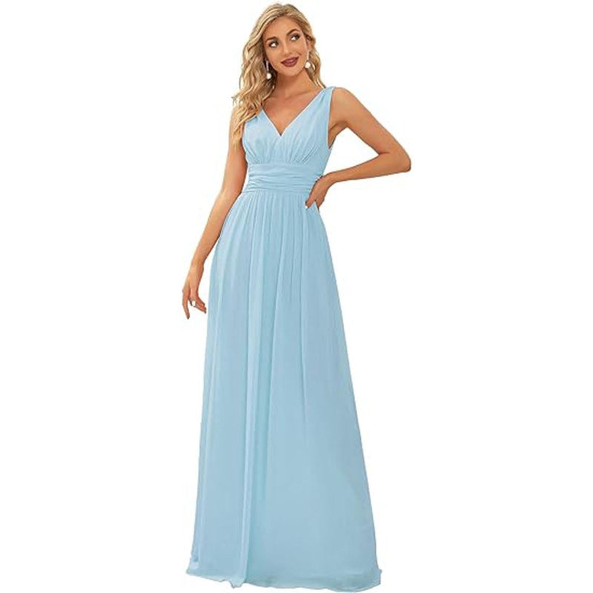 Horizon Essentials | Elegant Sleeveless Chiffon Maxi Dress