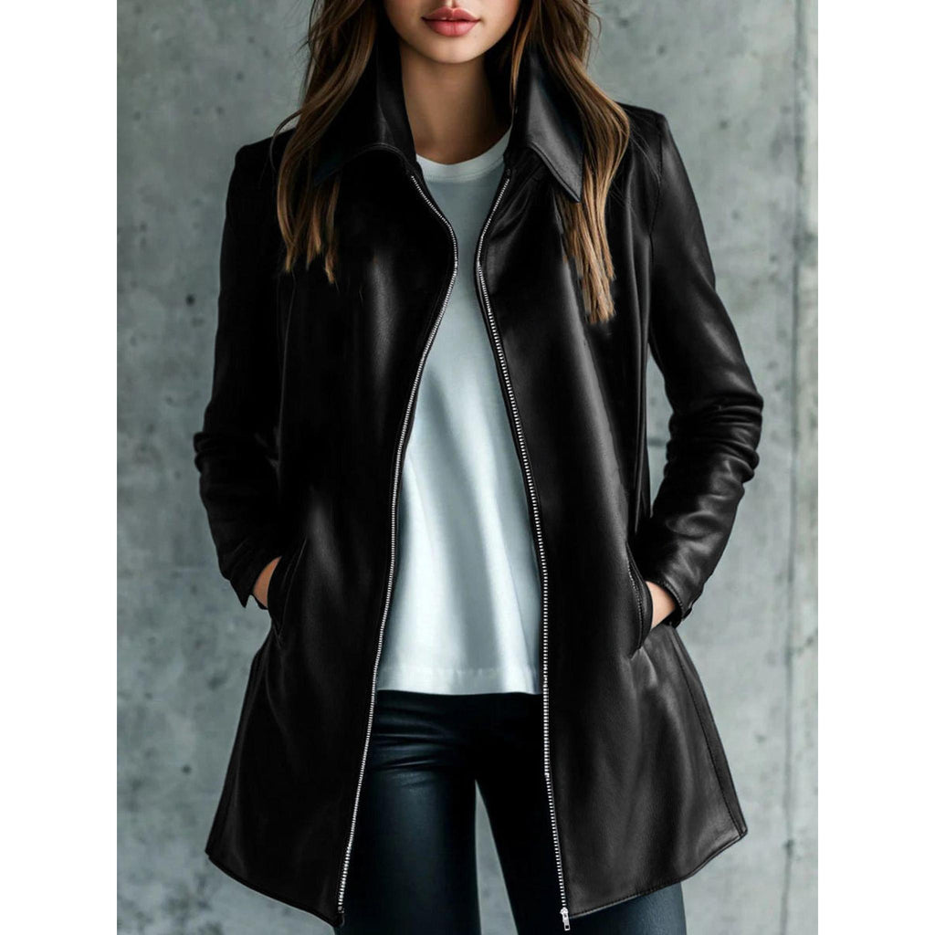 Horizon Essentials | Elegant Versatile Premium Leather Jacket