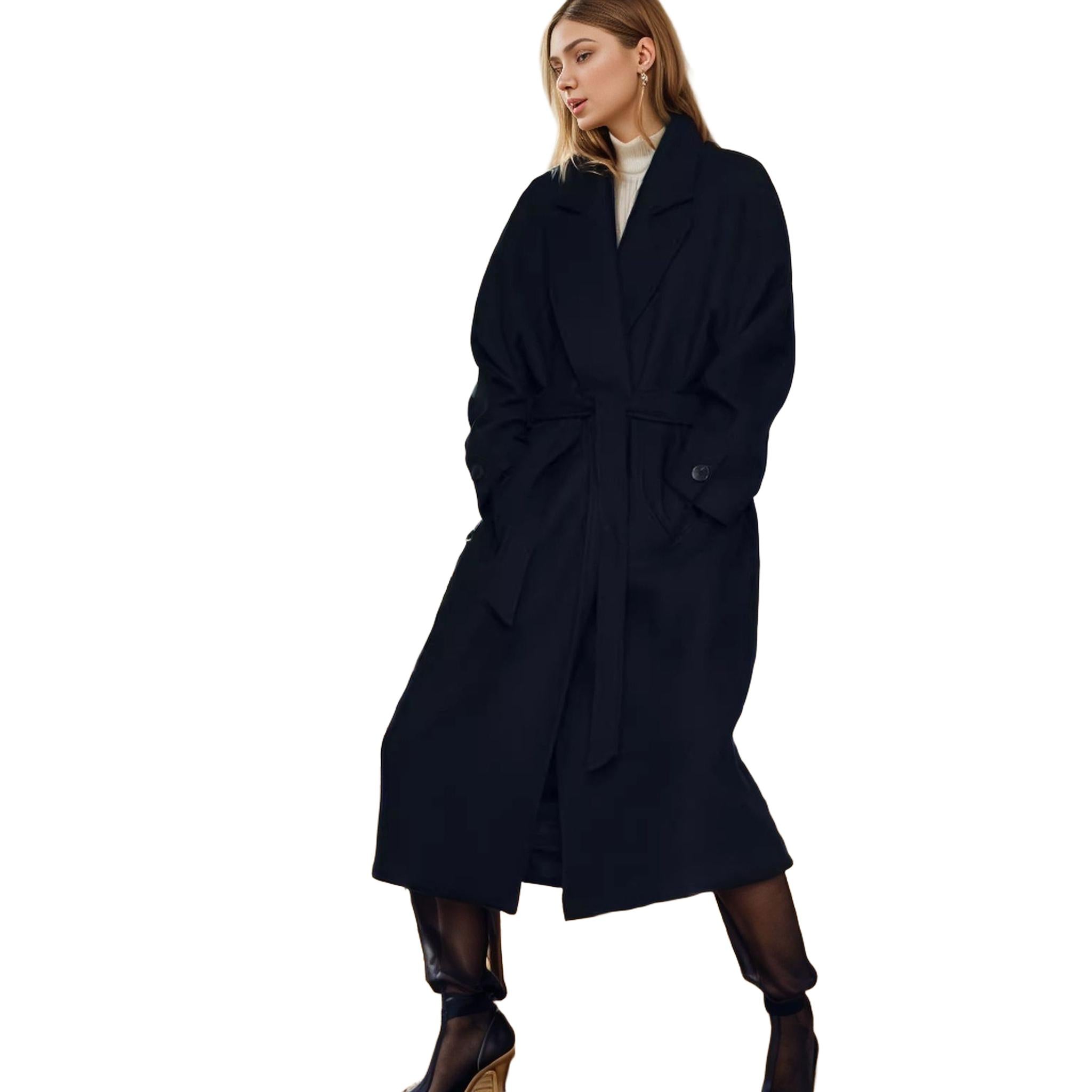 Horizon Essentials | Elegant Woolen Coat Jacket Premium