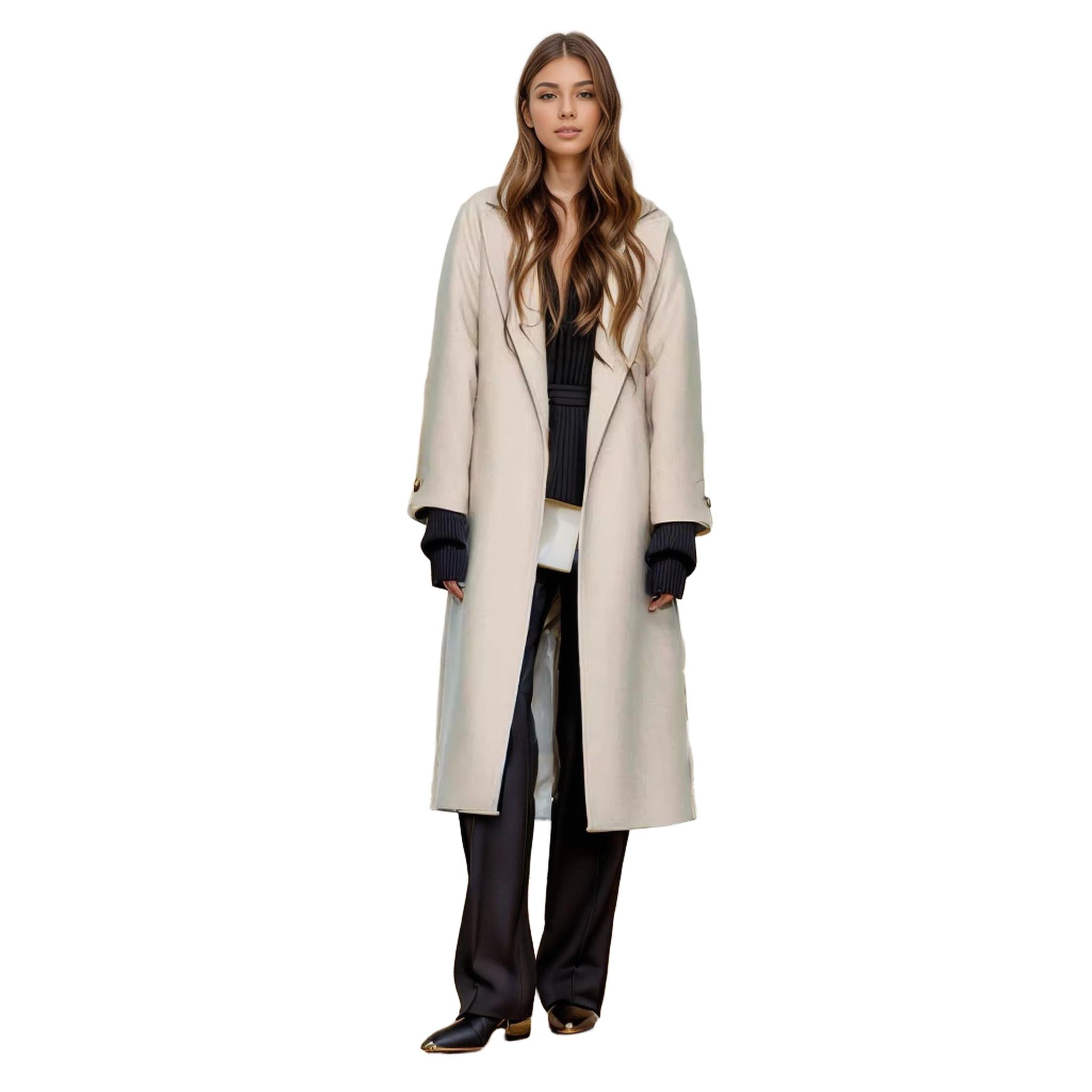 Horizon Essentials | Elegant Woolen Coat Jacket Premium