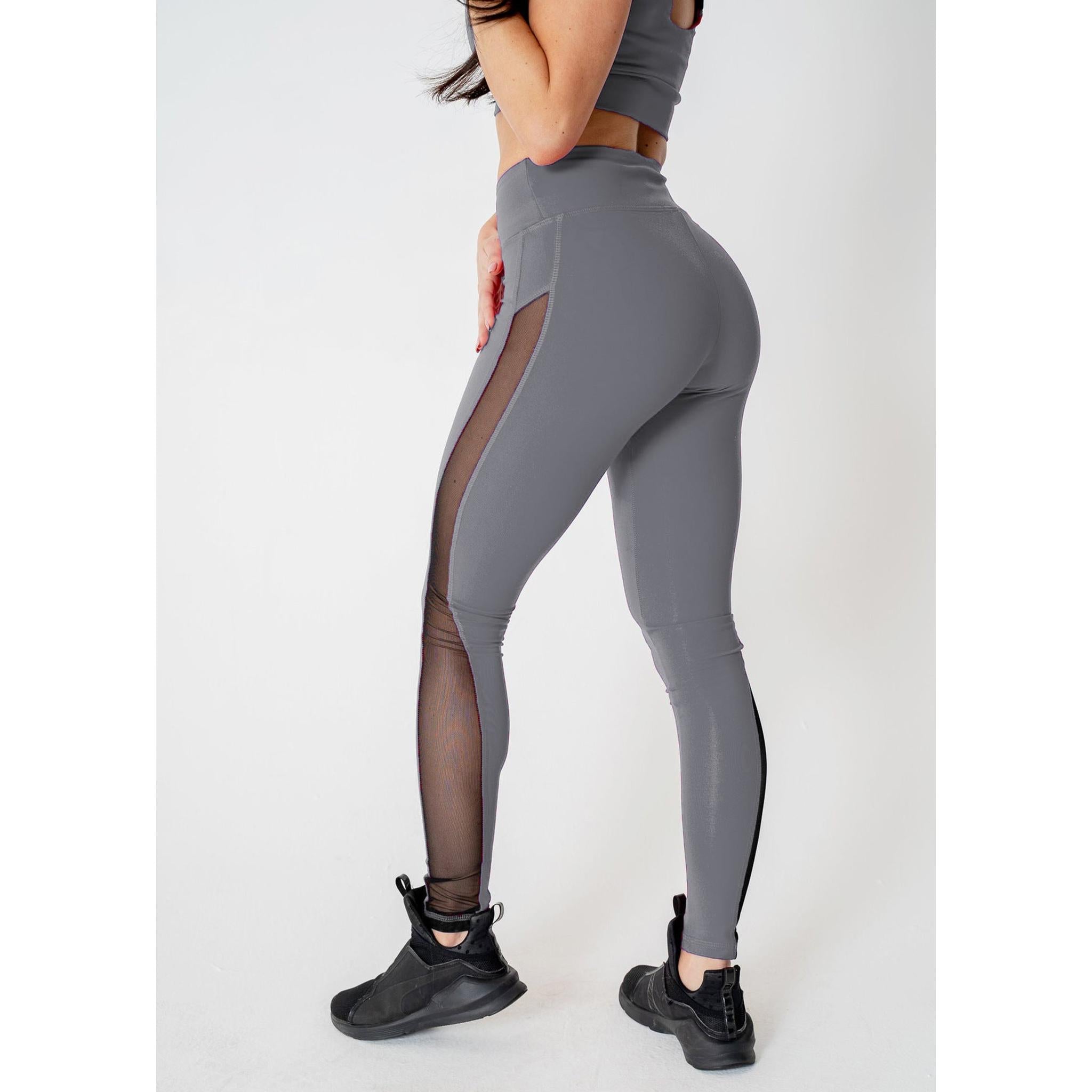 Horizon Essentials | European American Mesh Yoga Leggings
