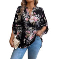 Horizon Essentials | Floral Print Premium Long Sleeve Top